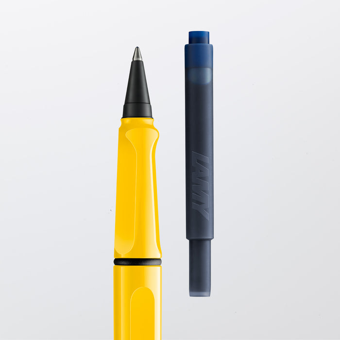 Lamy Safari Yellow Roll-Ink Rollerball Pen