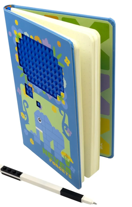 LEGO Reclaim and Recycle Elephant Notebook with Gel Pen