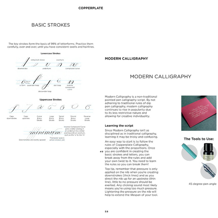 Manuscript Class Calligraphy Kit