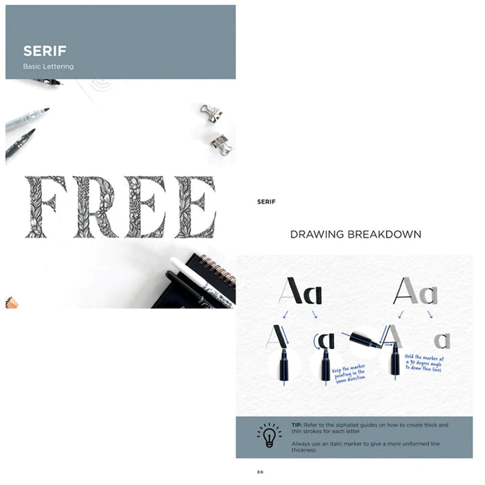 Manuscript Class Lettering Kit