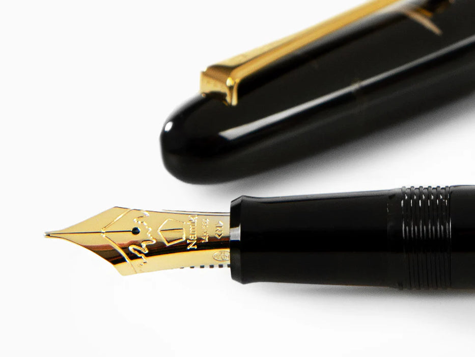 Namiki Pilot Tradition Crane and Turtle Fountain Pen with Gift Box