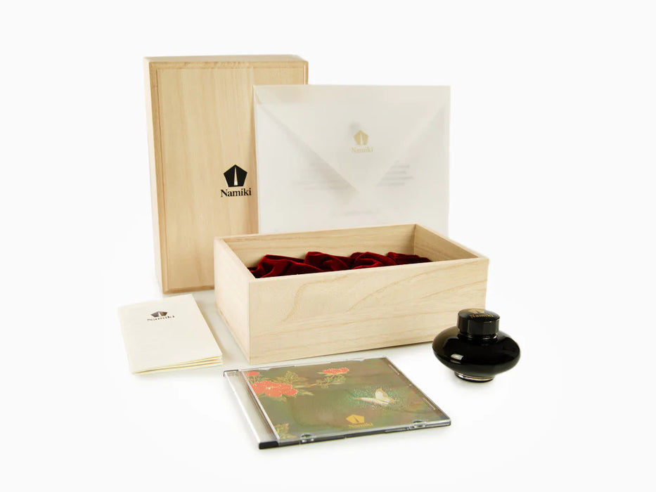 Namiki Pilot Tradition Crane and Turtle Fountain Pen with Gift Box