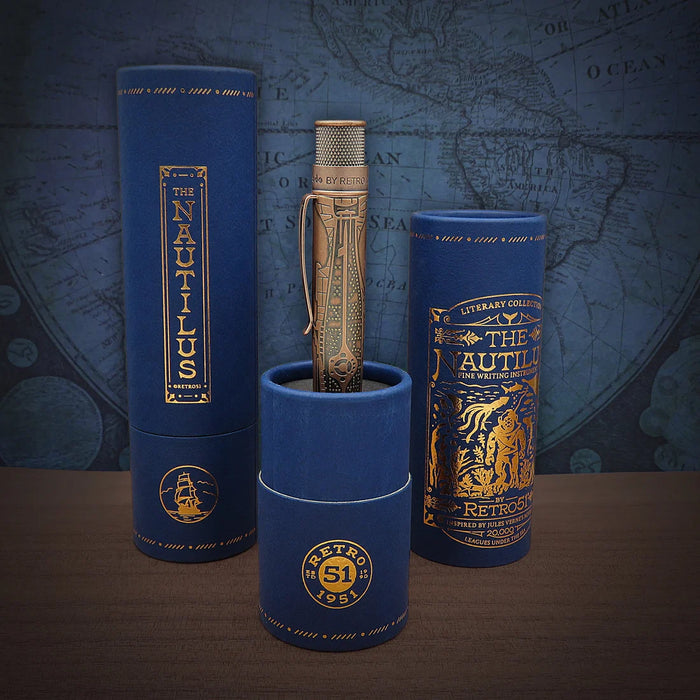 Retro 51 Big Shot Rollerball Pen - Nautilus