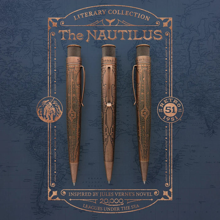 Retro 51 Big Shot Rollerball Pen - Nautilus