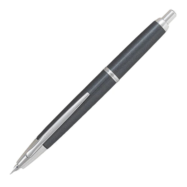 Pilot Capless Decimo Grey Retractable Nib Fountain Pen