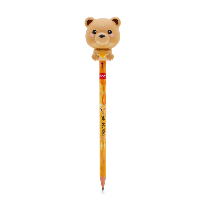Legami Squeezies HB Pencil with Squishy Topper