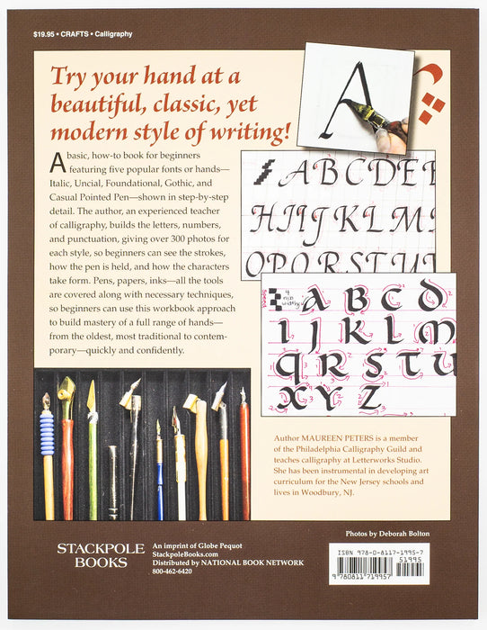 Calligraphy Workbook for Beginners - Maureen Peters