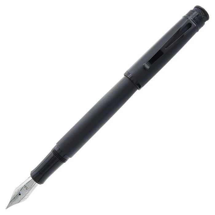 Retro 51 Tornado EXT Fountain Pen - Black Stealth