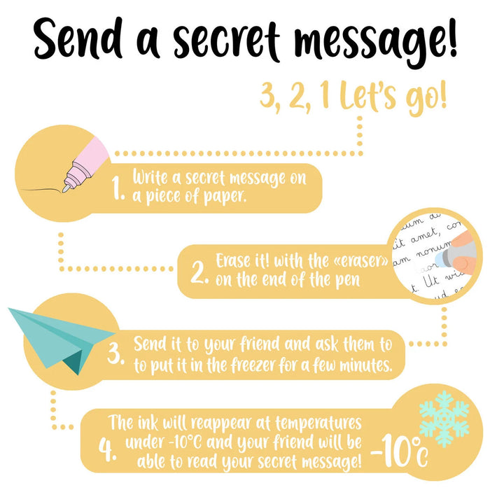 Legami Set of 3 Erasable Gel Pens - The Nutcracker