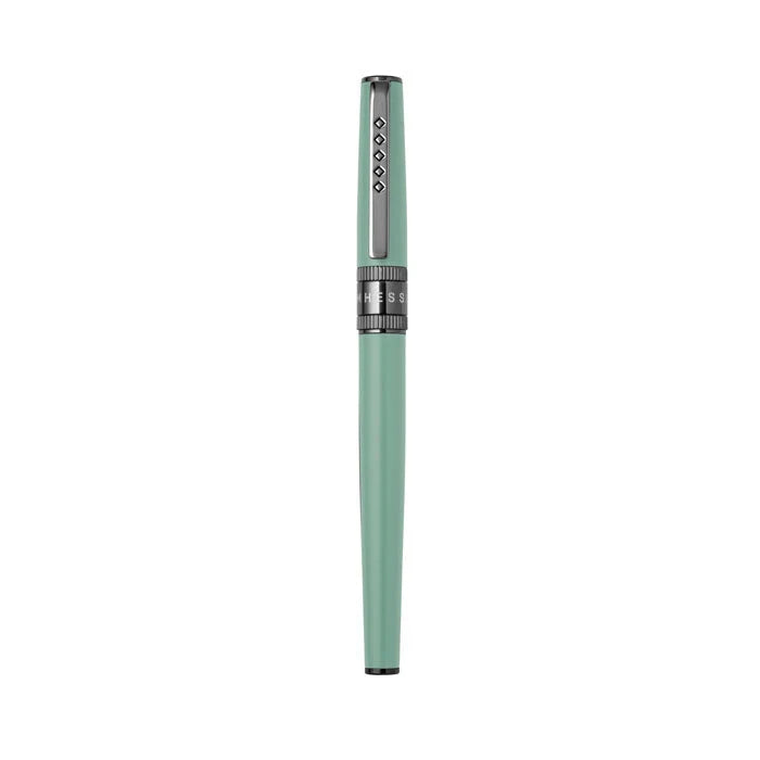 Tom Hessin Rebel Rollerball Pen Cambridge Blue