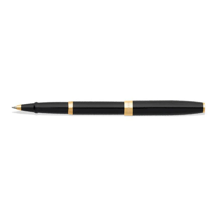 Sheaffer Sagaris Glossy Black with Gold Trim Rollerball Pen