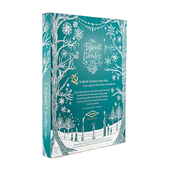 Diamine Teal Edition InkVent Calendar 2025