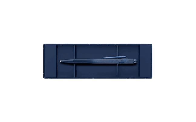 Caran D'Ache 849 Cosmic Blue Ballpoint Pens