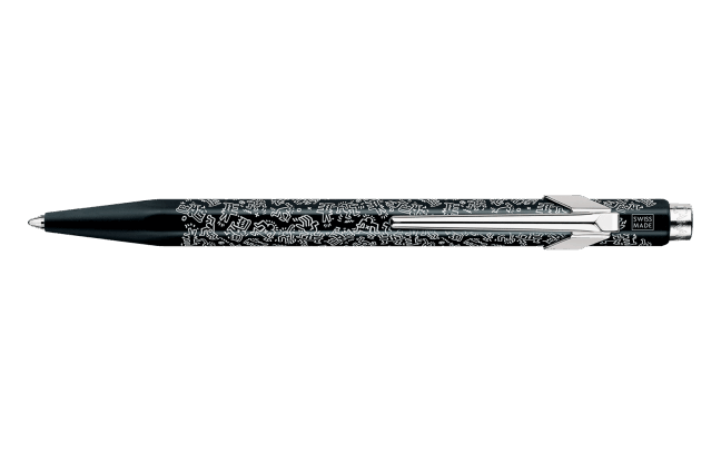 Caran D'Ache 849 Special Edition Keith Haring Black Ballpoint Pen