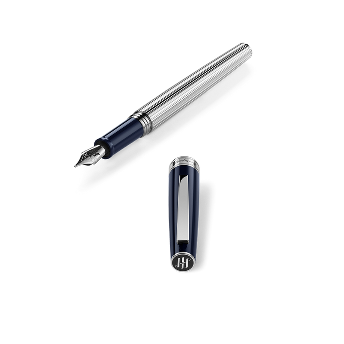 Montegrappa Armonia Duetto Dark Blue Fountain Pen