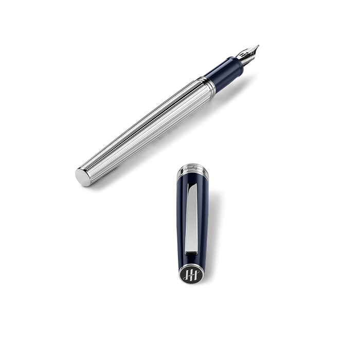 Montegrappa Armonia Duetto Dark Blue Fountain Pen