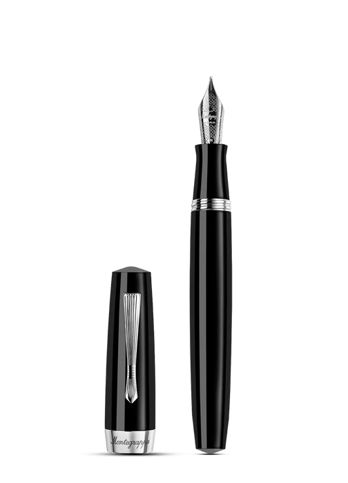 Montegrappa Elmo 02 Jet Black Fountain Pen