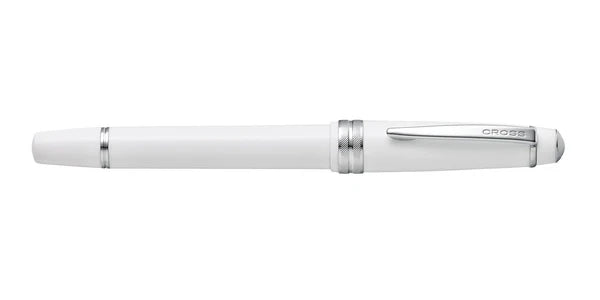 Cross Bailey Light White Fountain Pen with Chrome Trim