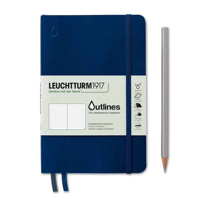 Leuchtturm1917 B6+ Paperback Outlines Weatherproof Notebook