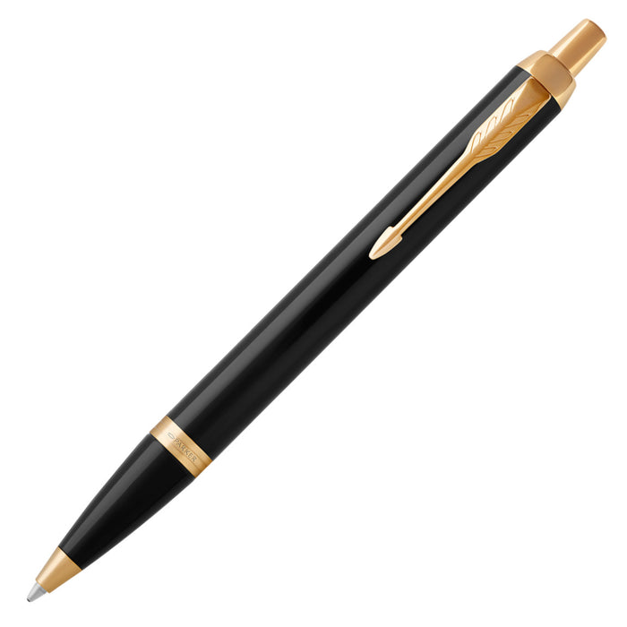 Parker IM Ballpoint Pen Black with Gold Trim