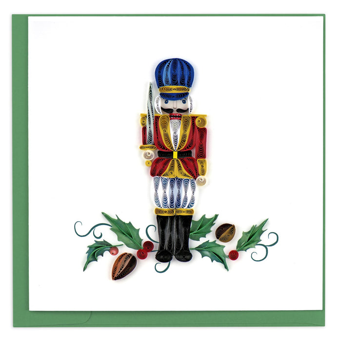 Quilling Card Nutcracker