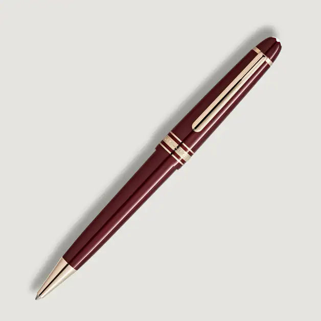 Montblanc Meisterstück Burgundy Red Midsize Ballpoint Pen
