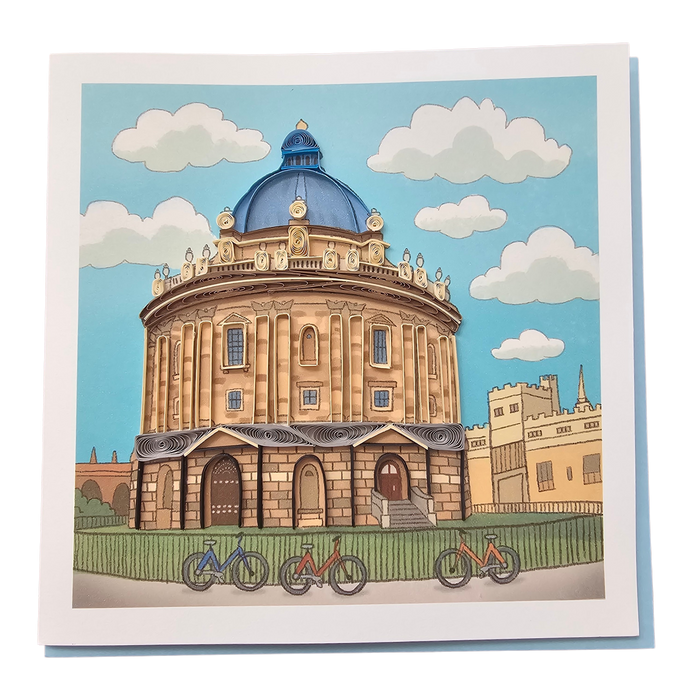 Quilling Card Radcliffe Camera