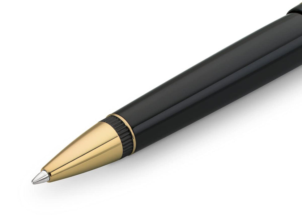 Kaweco Dia 2 Black Gold Trim Ballpoint Pen