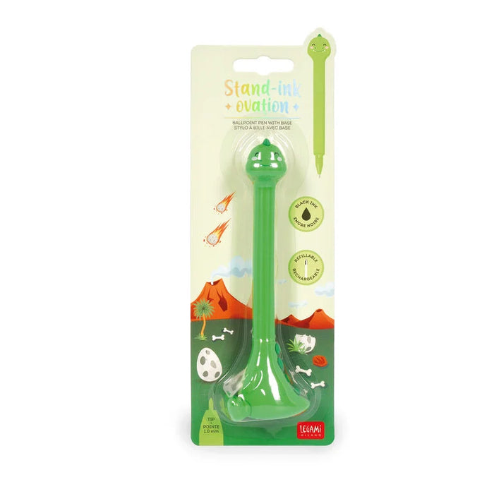 Legami Ballpoint Pen with Base - Stand-Ink Ovation