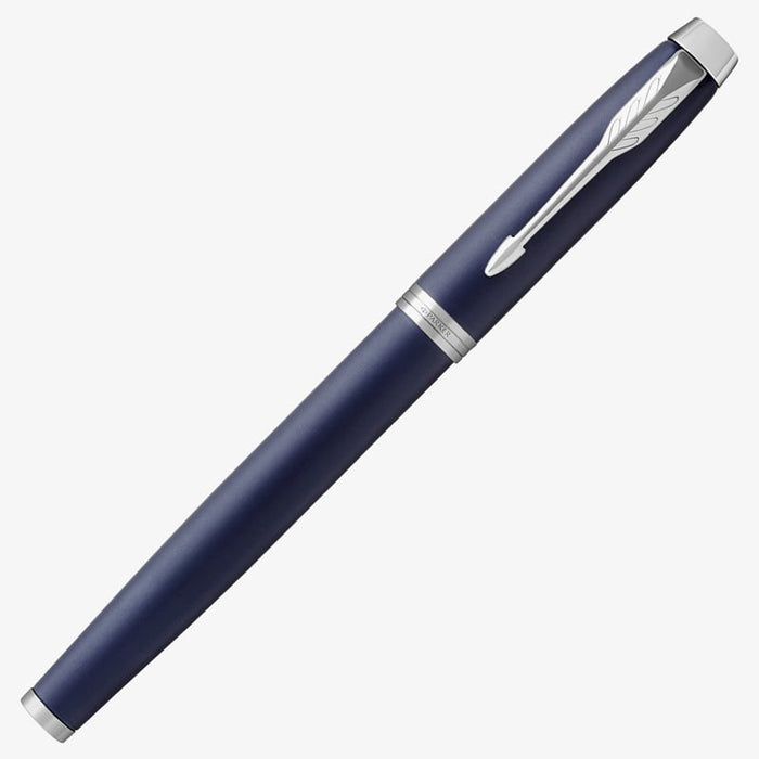 Parker IM Fountain Pen Blue with Chrome Trim
