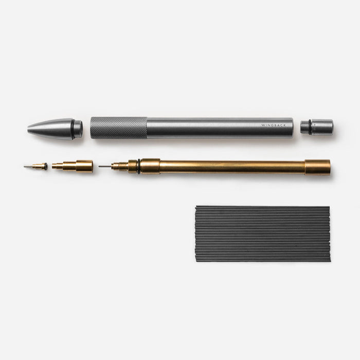 Wingback Steel Mechanical Pencil