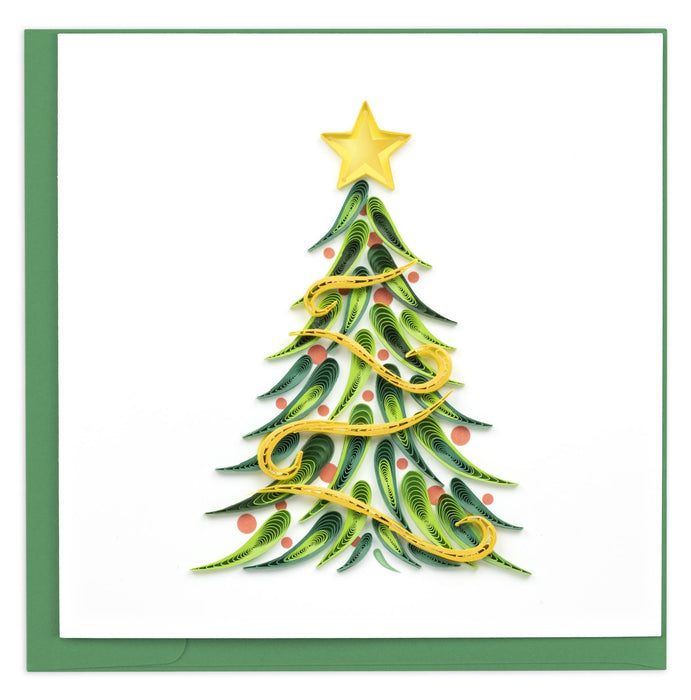 Quilling Card Christmas Tree