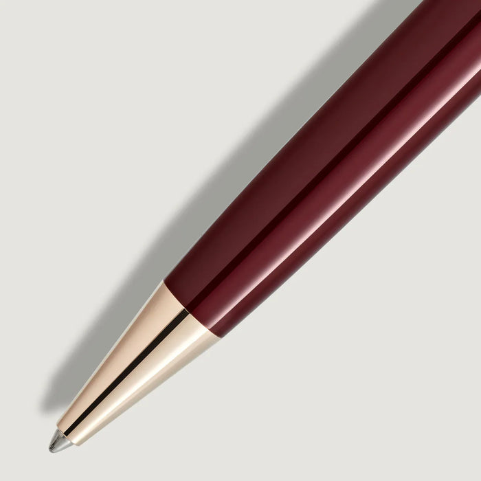 Montblanc Meisterstück Burgundy Red Midsize Ballpoint Pen