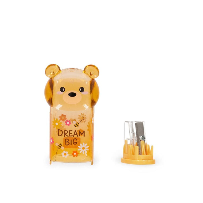 Legami Bear Sweet Bear Pencil Sharpener with Container