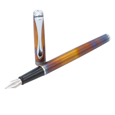 Diplomat Traveller Fountain Pen Flame