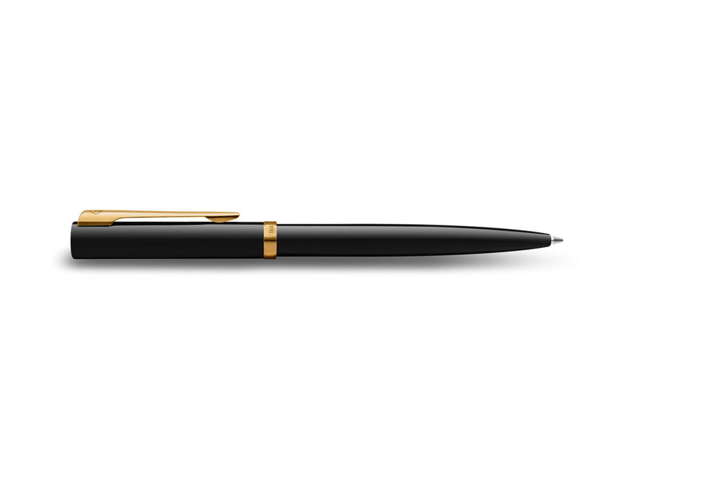 Waterman Impression Ballpoint Pen Black with Gold Trim