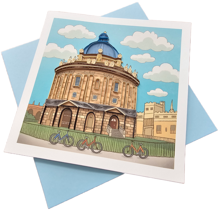 Quilling Card Radcliffe Camera