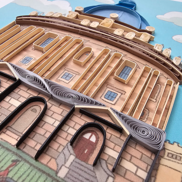 Quilling Card Radcliffe Camera