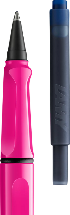 Lamy Safari Pink Roll-Ink Rollerball Pen