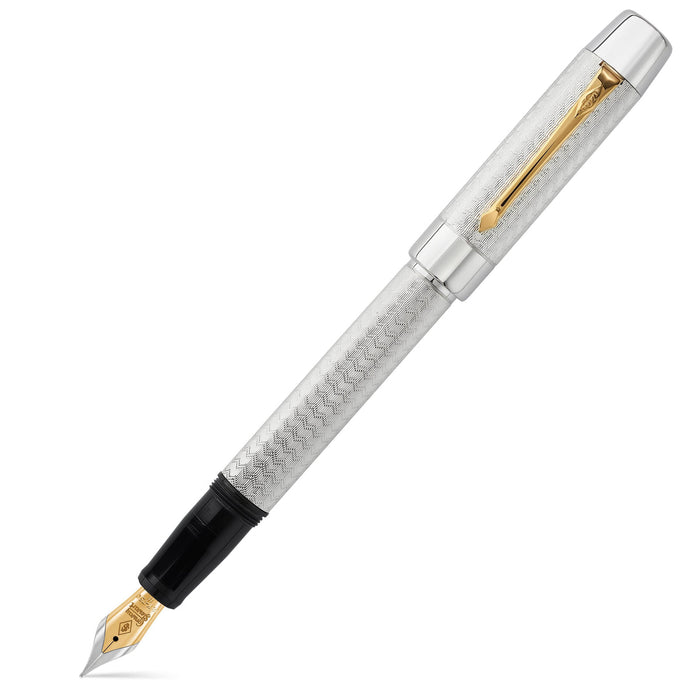 Conway Stewart King Charles III Coronation 2023 Sterling Silver Fountain Pen