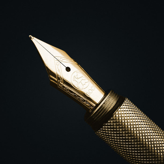 Wingback Brass Fountain Pen