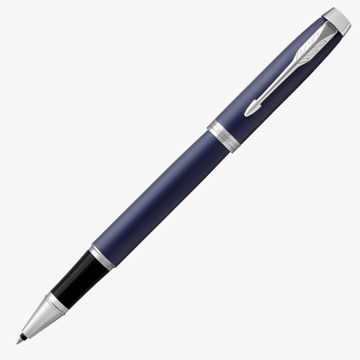 Parker IM Rollerball Pen Blue with Chrome Trim