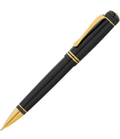 Kaweco Dia 2 Black Gold Trim 0.7mm Pencil