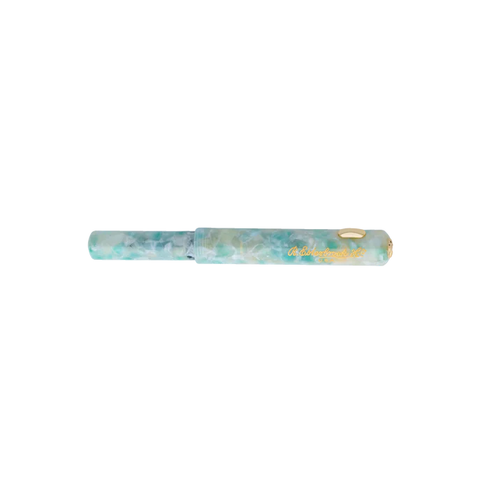 Esterbrook Niblet Fountain Pen Sea Glass With Gold Trim
