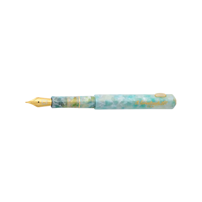 Esterbrook Niblet Fountain Pen Sea Glass With Gold Trim