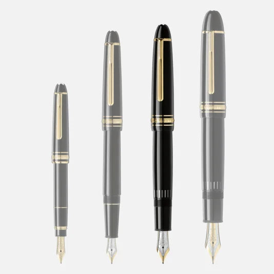 Montblanc Meisterstück LeGrand Black Gold-Coated Fountain Pen