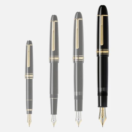 Montblanc Meisterstück 149 Black Gold-Coated Fountain Pen