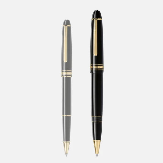 Montblanc Meisterstück Le Grand Black Gold-Coated Rollerball Pen