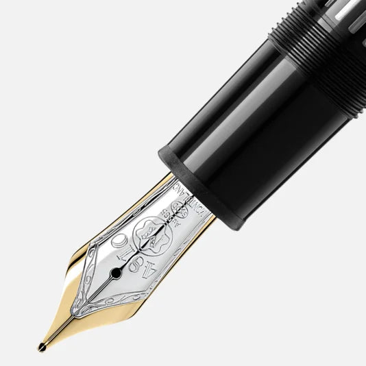 Montblanc Meisterstück LeGrand Black Platinum-Coated Fountain Pen