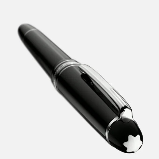 Montblanc Meisterstück Classique Black Platinum-Coated Rollerball Pen